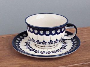 FILIŻANKA CERAMICZNA ZE SPODKIEM 0,22 L Z775836/166A