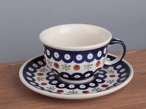 FILIŻANKA CERAMICZNA ZE SPODKIEM 0,22 L Z775836/41