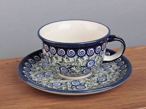FILIŻANKA CERAMICZNA ZE SPODKIEM 0,22 L Z775836/1073A