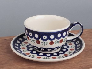 FILIŻANKA CERAMICZNA ZE SPODKIEM 0,21 L Z883883S/41
