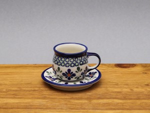 FILIŻANKA CERAMICZNA ZE SPODKIEM ESPRESSO 0,07 L Z11211117/DU60