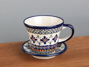 FILIŻANKA CERAMICZNA ZE SPODKIEM 0,24 L Z18021803/DU60