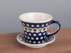 FILIŻANKA CERAMICZNA ZE SPODKIEM 0,24 L Z18021803/41