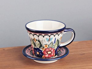 FILIŻANKA CERAMICZNA ZE SPODKIEM 0,24 L Z18021803/149ART