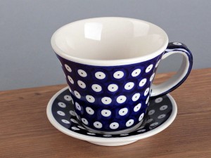 FILIŻANKA CERAMICZNA ZE SPODKIEM 0,24 L Z18021803/42