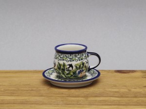 FILIŻANKA CERAMICZNA ZE SPODKIEM ESPRESSO 0,07 L Z11211117/DU182