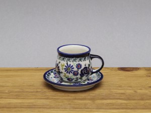 FILIŻANKA CERAMICZNA ZE SPODKIEM ESPRESSO 0,07 L Z11211117/DU126