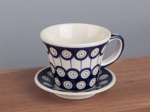 FILIŻANKA CERAMICZNA ZE SPODKIEM 0,24 L Z18021803/8