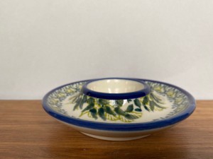 CERAMICZNY TALERZYK JAJECZNIK Z730/DU182